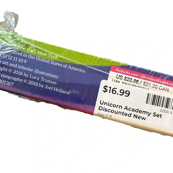 Unicorn Academy Box Set Books 1-4 Julie Sykes NEW Sealed | Ages 6-9 - Picture 3 of 6